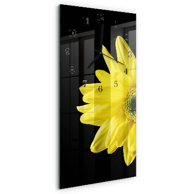 Klocka rektangulär Blomma