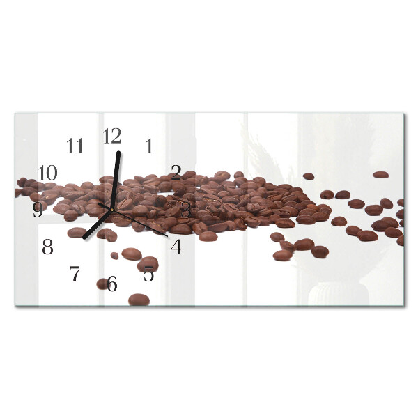 Klocka rektangulär Koffein i bönor