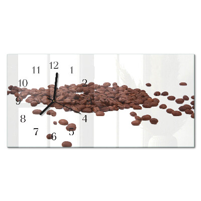 Klocka rektangulär Koffein i bönor