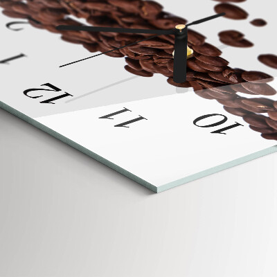 Klocka rektangulär Koffein i bönor