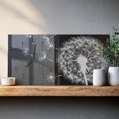 Horisontell klocka i glas Maskrosdrake
