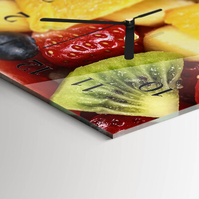 Horisontell rektangulär glasklocka Fruktsallad