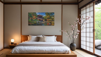 Hur man dekorerar ett rum i japansk stil - harmoni, enkelhet och naturens skönhet
