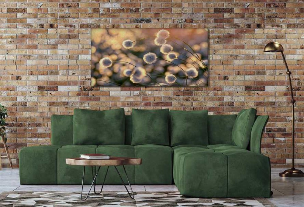 målningar i boho-loftstil