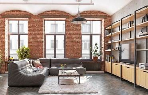 Hur man ordnar ett vardagsrum i en loftstil? Idéer och inspirationer